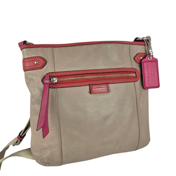 Vintage Coach Daisy Spectator Leather Swingpack Crossbody - Picture 3 of 9